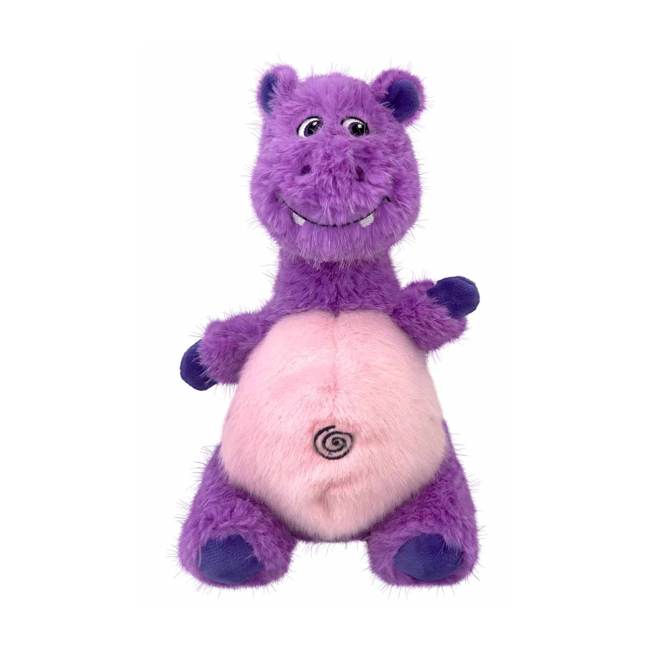 KONG Knots Belly Hippo M/L 28 x 16 x 13 cm - hundebamse med rebkerne